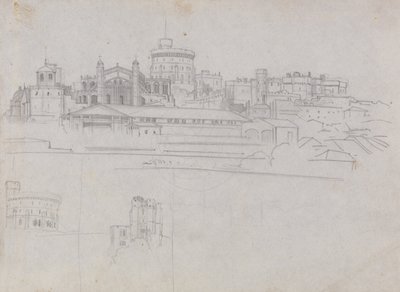 Castillo de Windsor de Edward Lear